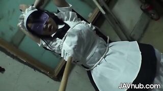 Busty Yui Satonaka gets her pussy railed by JAVHub studs