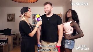Ebony pornstar Josy Black gets fucked hard by her number one fan in this steamy video