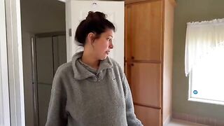 A pregnant woman trying to get a better housing deal