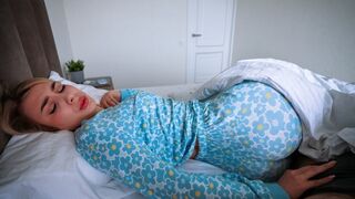 A step mom can be a real whore when she wants to wake someone up