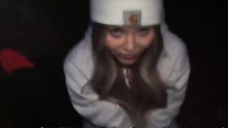 Skateboard girl gets fucked by strangers for joining the gang