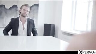 Little Caprice dominated Vince and treated him like a fucktoy with intense passion
