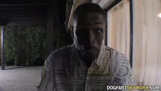 Kenzie Love from Aberdeen, South Dakota, takes on a huge black cock