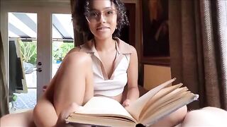 The little stepsister is too excited to play with a certain game - Dani Diaz - Family Therapy - Alex Adams