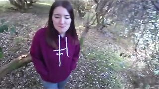 Sex in the garden with a neighbor’s attractive mom
