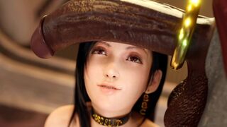 Tifa Lockhart's darker side is revealed through her intense encounters