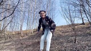You can go camping with such a whore, outdoor sex adventure