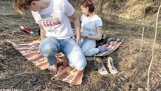 You can go camping with such a whore, outdoor sex adventure