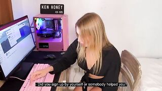 A sexy girl from California got a discount for sex