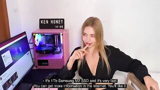 A sexy girl from California got a discount for sex
