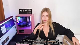 A sexy girl from California got a discount for sex