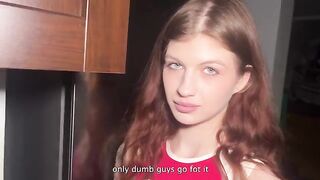Student doesn’t mind fucking her stepdad in a steamy roleplay scene