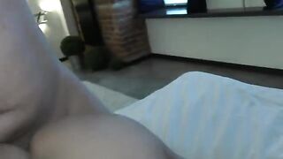 A step mom with a great body gets a real orgasm