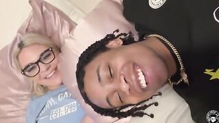 A fat ass PAWG gets her pussy clapped by roommate Lil D
