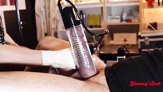 The cock pumping and cum compilation video is very interesting to watch