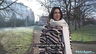 Public pick-up with a biology student, getting fucked by stranger