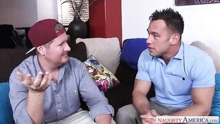 Ariella Ferrera gets seduced by her son’s friend in a steamy scene