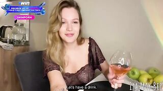 A romantic evening with my stunning e-girl. ASMR girlfriend roleplay. POV hot virtual sex
