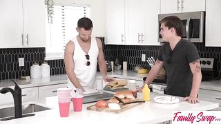 Lexi Luna’s pussy explosion threw cum across the room