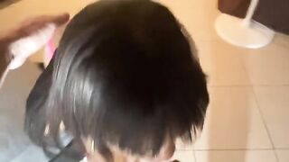 Young Italian guy fucks petite teen with small boobs