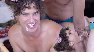 First-time anal story revealed with intense, raw passion and a huge cumshot