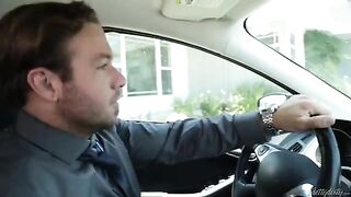 Brandi Love sneaks to see her secret lover, almost caught by her husband
