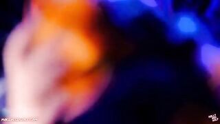 Asuka Langley’s tight pussy creampied after sloppy blowjob
