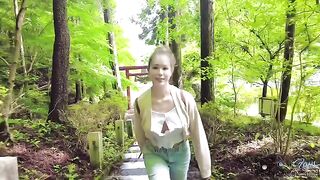 Crazy hiking sex in the rain, just like real-life outdoor escapades!
