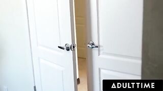 The voyeuristic MILF Alexis Fawx spots Carter Cruise in a private moment
