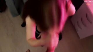 The guy was crazy about the feet of his roommate, who was a very cute 18-year-old fitness girl