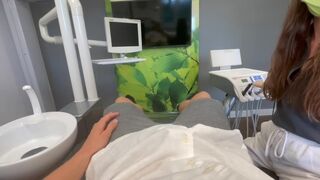 Dentist check-up turns into intense action in this steamy roleplay video