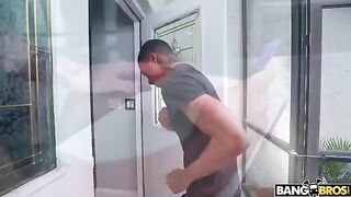Damion Dayski knocked on the wrong door, but the sexy Arietta Adams let him in