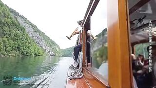 A cute girl fucked by a guy in a sex vlog from Germany