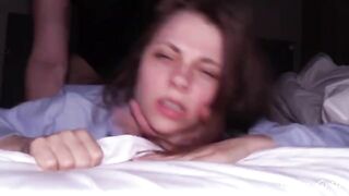 The Perfect Girlfriend - A petite teen experiences intense hardcore action