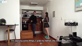 Aglaia Spicy delivers ass in her friend's house ANAL CREAMPIE