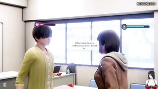 3D Hentai School Girl Yuna Room Girl All Sex Scenes Part-2 - Playable Demo