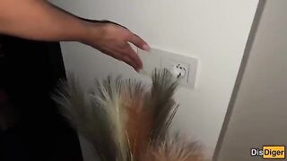 A wife brought two guys to her husband, humiliating him while getting fucked
