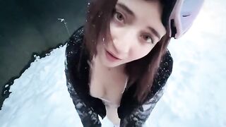 Tourist girl Emma Fiore gets fucked by Bastian Blanc for not leaving
