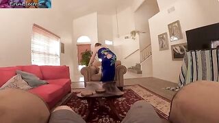 Stepmom agreed to sex, but only in her round ass