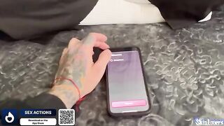 The guy persuaded the girl to have sex by using an app