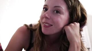 Nadia Fox gets fucked while reading erotica with a vibrator