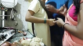 Desi threesome with Mumbai ashu and rough pussy licking action