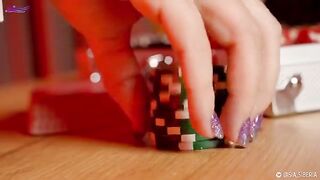 She lost her ass at poker to Sia Siberia, who took control