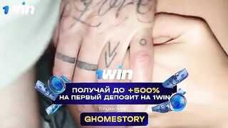 The ANAL Game. Halloween... - a hot tattooed girl gets her ass smashed hard