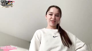 A hot wife cleans the house and gets a messy cumshot