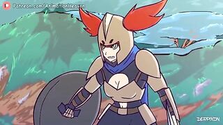 Cartoon Gangbang with Monsters and Furry Characters