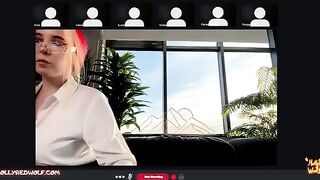 My boyfriend fucked me hard on Zoom call, everyone saw