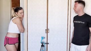 The curious neighbor, with passion for sex, seduces an Argentine in HD