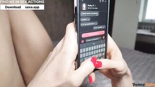 A girl sent me a picture of her tits on a dating site