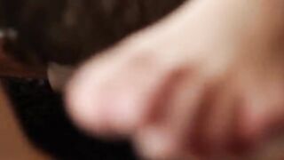 Skinny British hippie teen makes love with a guy and gets his cock sucked